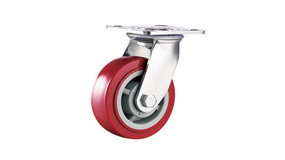 4" 5" 6" 8" Trolley Roller Wheel Zwaar werk slijtvast Polyurethane Roller Wheel