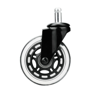 Dajin meubelrollers voor harde houten vloeren / tapijt, 3 inch rollers met stam