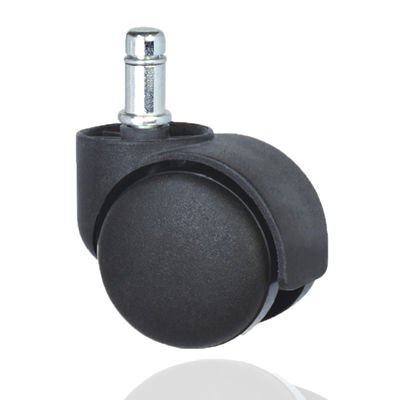 50 mm zwarte platen, Nylon Twin Sound Meubels Universal Castor Wheels