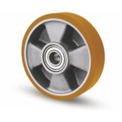 5 inch 6 inch 8 inch Heavy Duty Swivel Casters Wielen Europese stijl Aluminium Core PU Caster