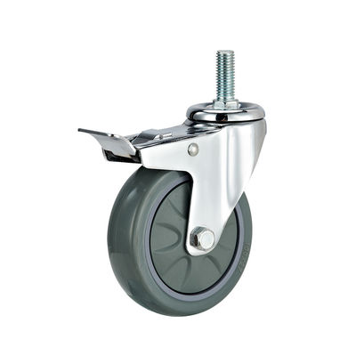 3 inch 4 inch 5 inch Industrial Casters Gewichtscapaciteit 100kg PU Swivel Caster Wheels
