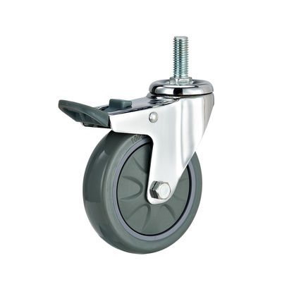3 inch 4 inch 5 inch Industrial Casters Gewichtscapaciteit 100kg PU Swivel Caster Wheels