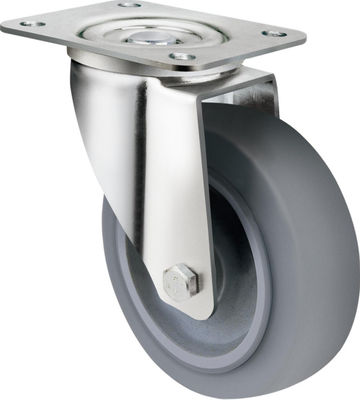 TPR elastische thermoplastische rubberen rollers, zwarte industriële rubberen rollers