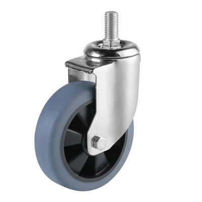 Medium / Heavy Duty Industrial Casters Wielen Thermoplastisch Rubber TPR Caster