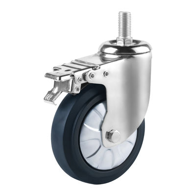 TPR industriële rollen Wielen Middelzware Heavy Duty staal rollen