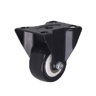 PP PU PVC universele meubelrollers Zwart Lichte rolrollers