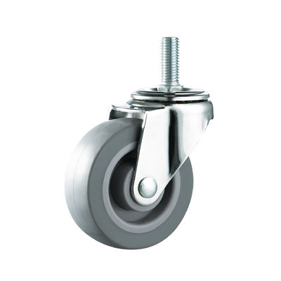 TPR meubelrollers 50 mm 75 mm thermoplastisch rubber lichtgewicht rollers