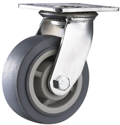 4" 5" 6" 8" Trolley Castor Wheels zware draagkracht slijtvast thermoplastisch rubber ruiten
