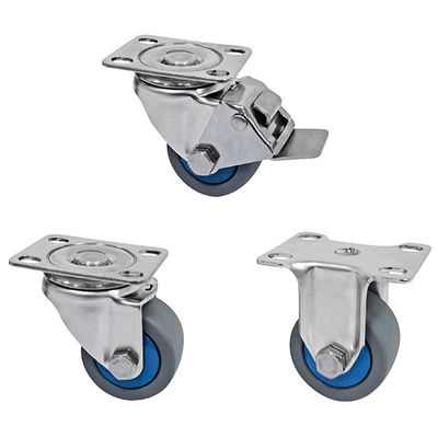 Dajin PA roerwielen van roestvrij staal 50 mm Hoog laadvermogen 150 kg
