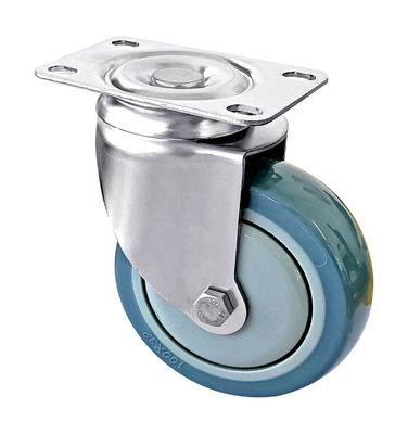 Medium Duty roestvrij staal rollers 75mm 100mm 125mm Diameter