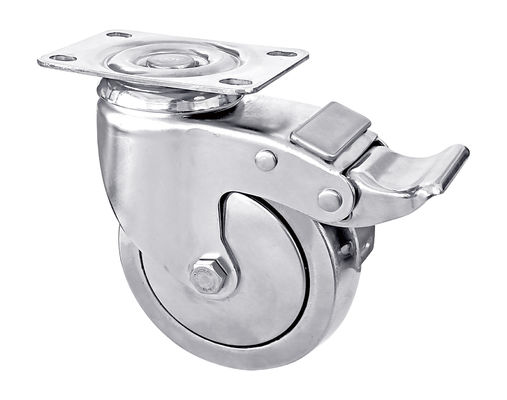 Dajin Medium Duty roerwielen van roestvrij staal 150 kg-200 kg laadvermogen