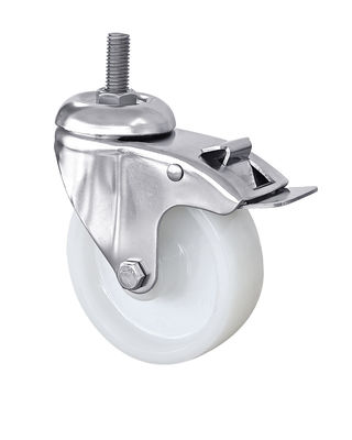 PA roestvrijstalen plaat rollers medium duty draadrollers 75mm 125mm