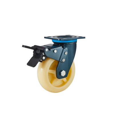 100 mm 125 mm 150 mm 200 mm zware rollen met bovenste plaat Polypropyleen rollen