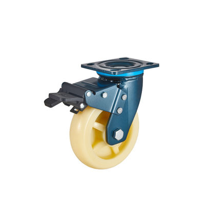100 mm 125 mm 150 mm 200 mm zware rollen met bovenste plaat Polypropyleen rollen