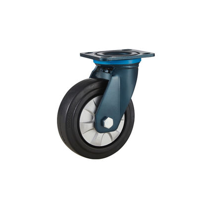 100 mm 150 mm zware rollen Hi elastische thermoplastische rubberen wielrollers