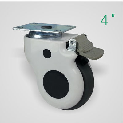 Flat Base medische rollers wielen, Twin Rollers wielen met remmen