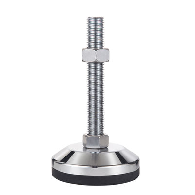 Schokabsorberende rolwielen M12 M16 M20 M24 M30 roestbestendige rolwiel