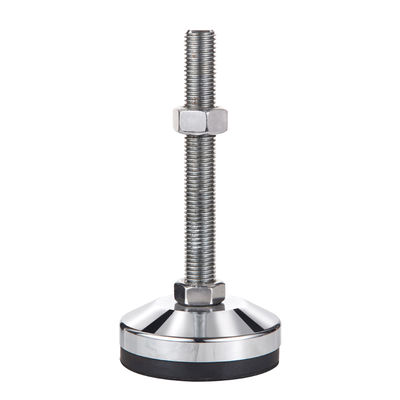 Schokabsorberende rolwielen M12 M16 M20 M24 M30 roestbestendige rolwiel