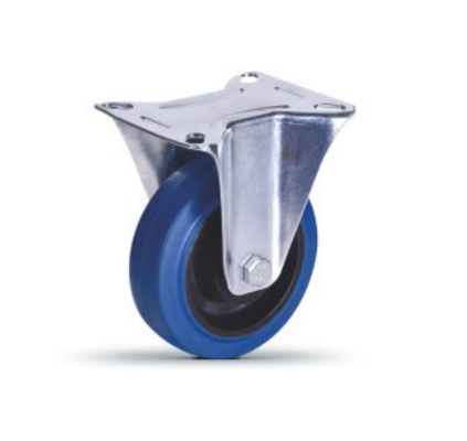 75mm 100mm Zwenkwielen Industrieel Hoge Elasticiteit TPR Zwenkwiel